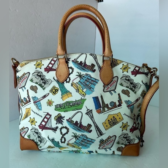 Dooney & Bourke EUC Route66 Satchel - Picture 2 of 14